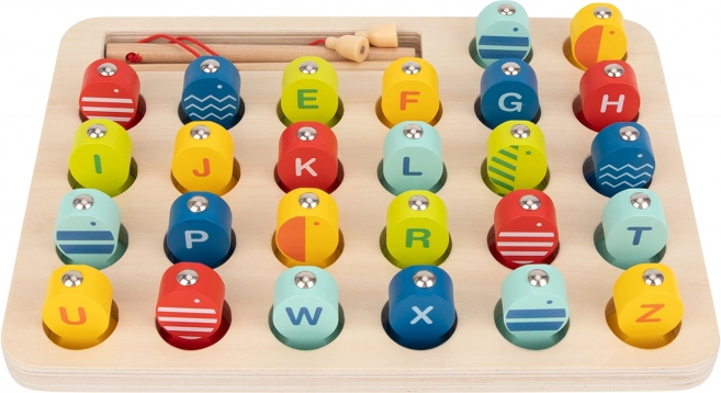 Tooky Toy fa horgászjáték betűk tanulásához