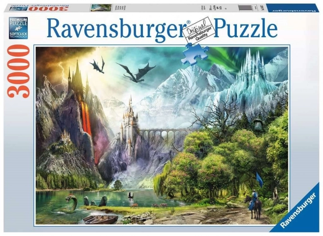 Ravensburger puzzle Sárkány uralma 3000 darab