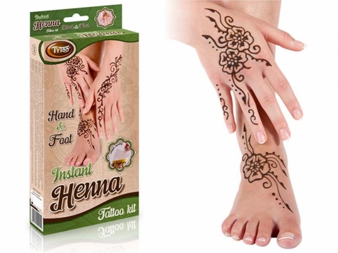 Tytoo henna kéz- és lábművészet