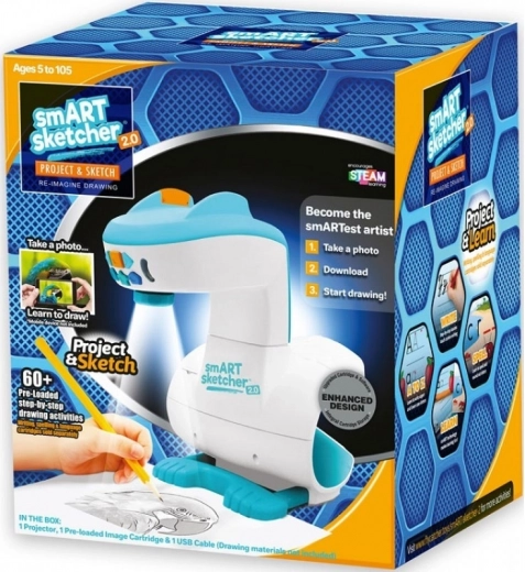 Smart Sketcher 2.0 projektor gyerekeknek rajzoláshoz és tanuláshoz