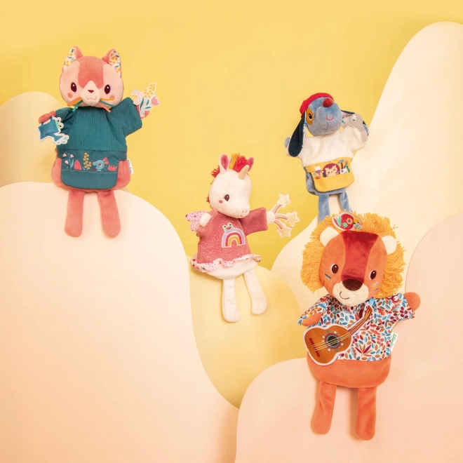 Lilliputiens-től származó Jack oroszlán bábu