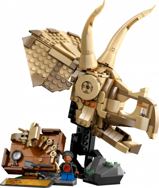 Lego Jurassic World Dinoszaurusz Csontvázak: Triceratops Koponya