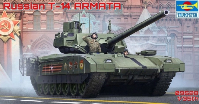 Orosz T-14 Armata MBT műanyag modell