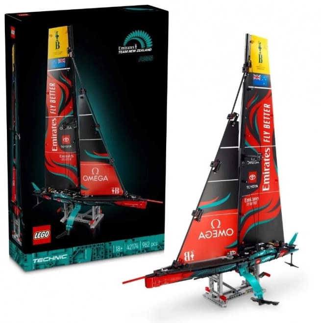 lego technic emirates team new zealand ac75 jachtamodell