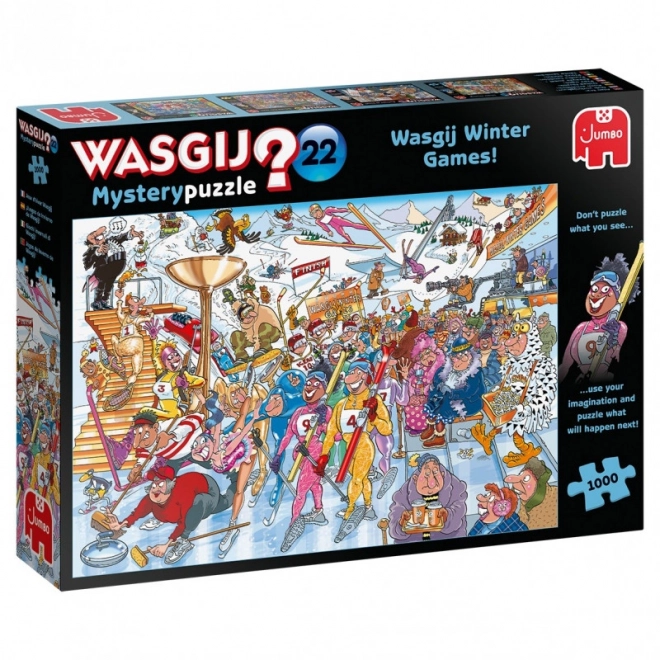 Jumbo Puzzle - Wasgij Mystery 22: Téli Wasgij Játékok