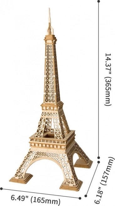 RoboTime fa 3D puzzle Eiffel-torony