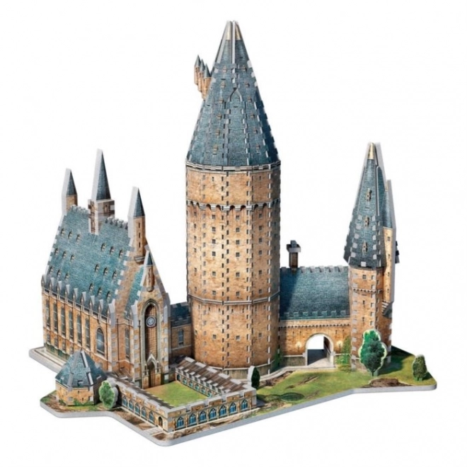 Harry Potter Roxfort nagyterme 3D puzzle, 850 darabos