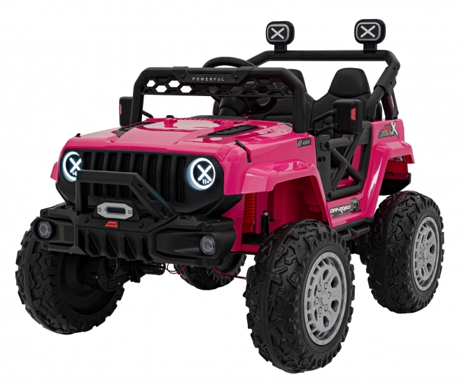 Off Road rózsaszín gyermek elektromos autó