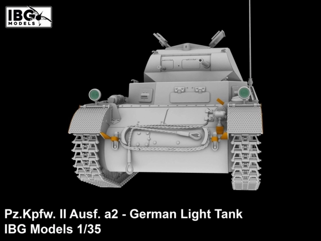 Német könnyű tank modell 1:35