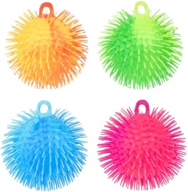 Antistressz gömb bolyhos szilikon 15 cm