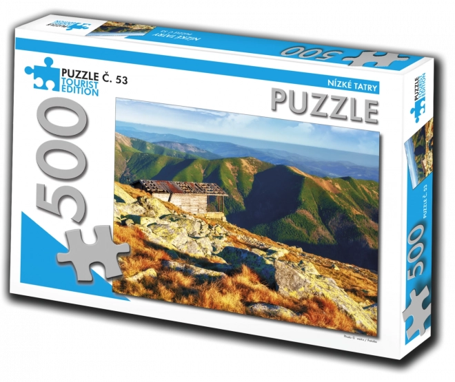 Turista kiadású alacsony Tátra puzzle 500 darabos