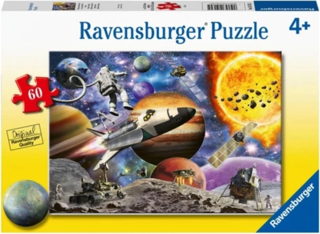 Űrkutatás puzzle 60 darabos - RAVENSBURGER