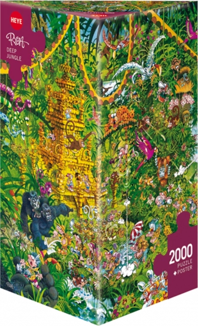 Heye puzzle dzsungel 2000 darabos