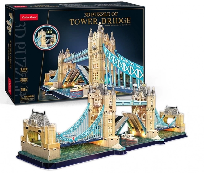 3D puzzle - Tower Bridge LED