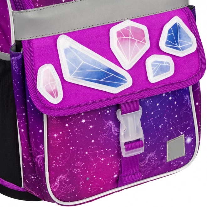 Baagl iskolai aktatáska Zippy Unicorn Universe