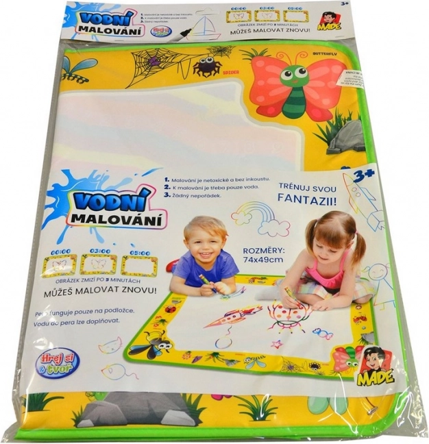 Varázslatos vízfestés rovarok 74x49 cm