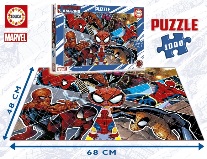 Spiderman puzzle 1000 darabos