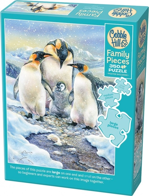Kobble Hill családi puzzle pingvincsapat 350 darabos