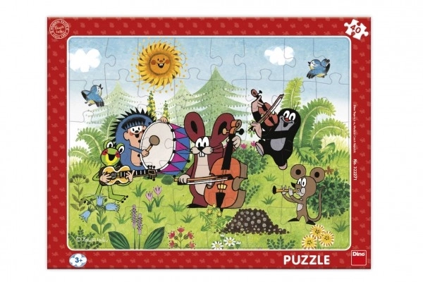 Krtek és a zenekar puzzle 40 darabos