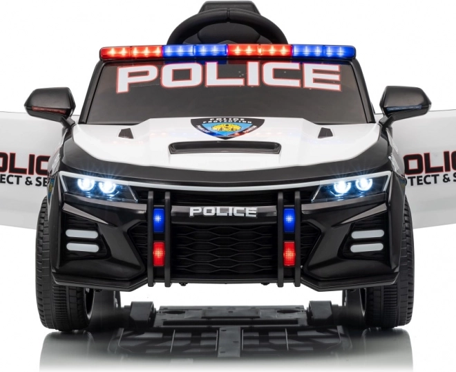 Fekete rendőrautó 911 Ügynökség