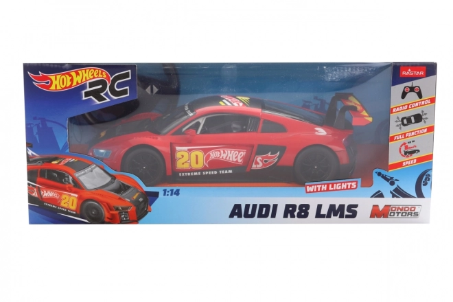 Hot Wheels RC Audi R8 LMS távirányítós autó