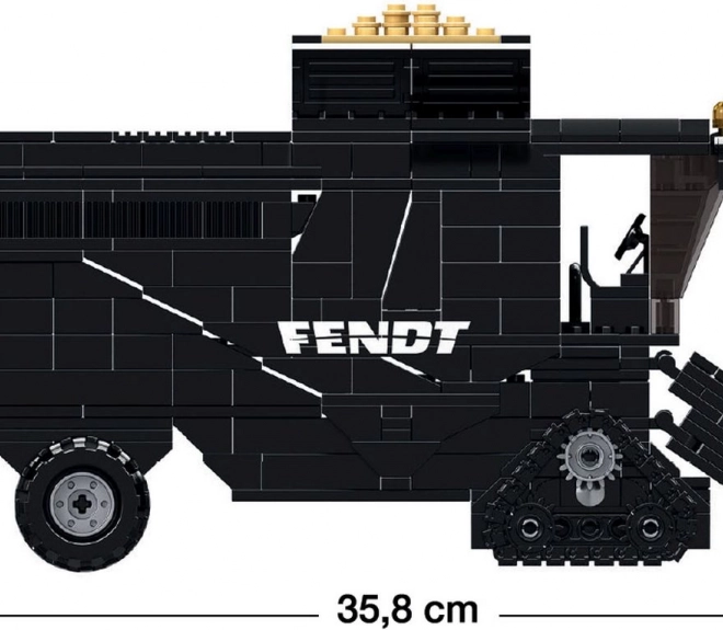 Brixies Plus Fendt Ideal kombájn építőkészlet 1:32