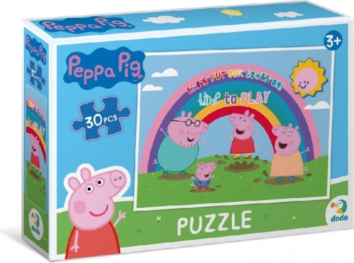 Peppa malac kirakó: Szivárvány 30 darabos