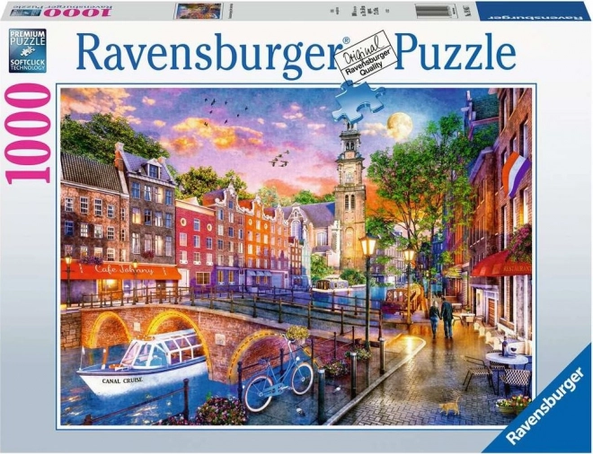 Ravensburger puzzle amszterdam 1000 darabos