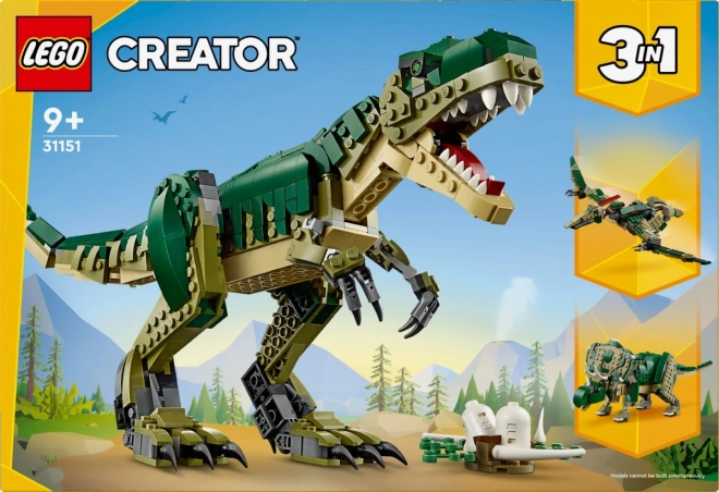 Lego Creator 3 az 1-ben Tiranoszaurusz készlet