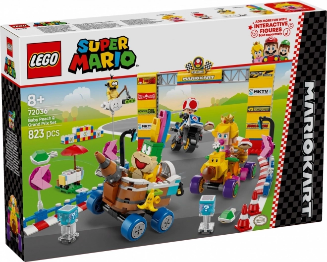 Lego Super Mario Baby Peach és Grand Prix készlet