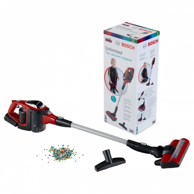 Bosch játék porszívó Unlimited piros