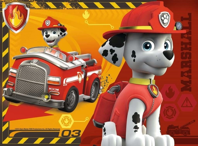 Tappancs őrjárat 4 az 1-ben puzzle szett