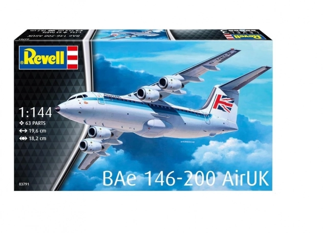 Revell BAE 146 RJ85 műanyag modell 1/144