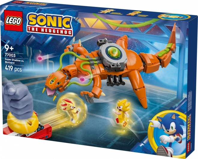 Sonic Super Shadow kontra Biolizard LEGO készlet