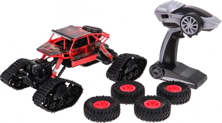 Cserélhető kerekek és lánctalpak minden terepre