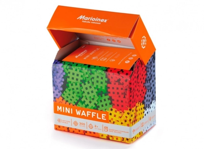 Mini Waffle építőkockák 300 darabos készlet