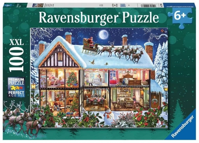 Ravensburger karácsonyi kirakó XXL 100 darabos