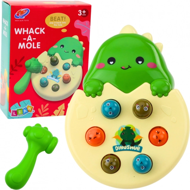 Dino Whack-a-Mole ügyességi játék