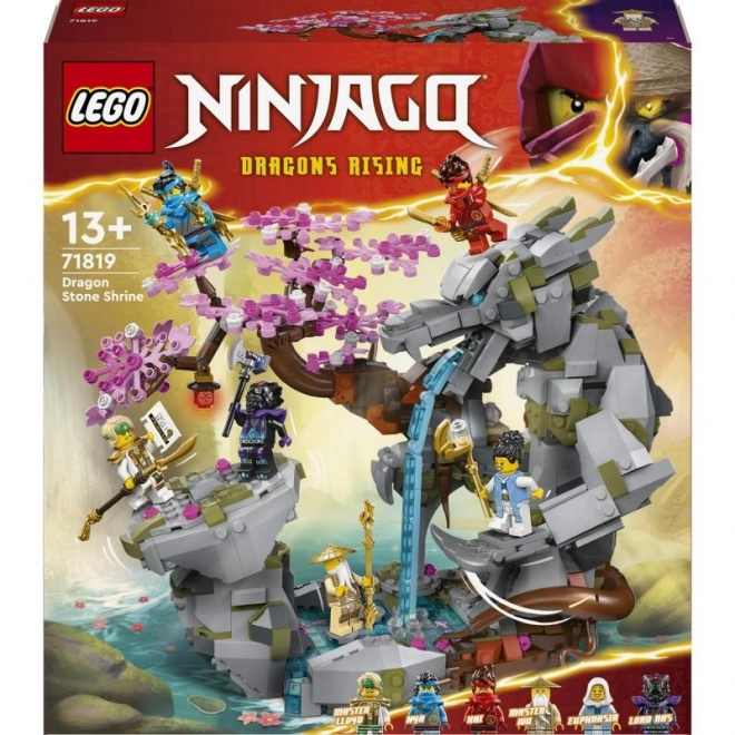 lego ninjago smokkő temploma építőkészlet