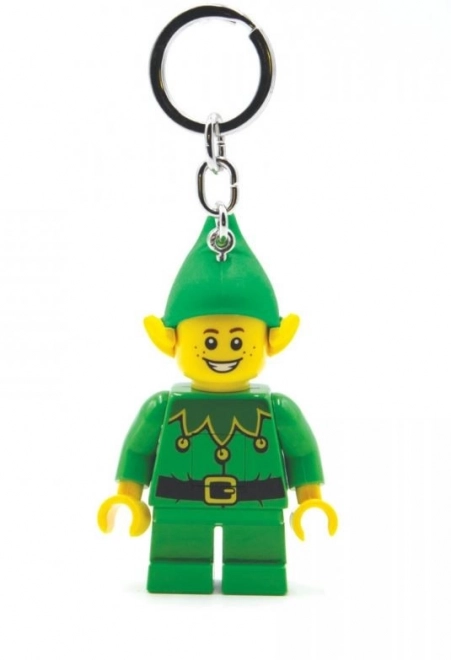 Kulcstartó LED lámpával LEGO Elf