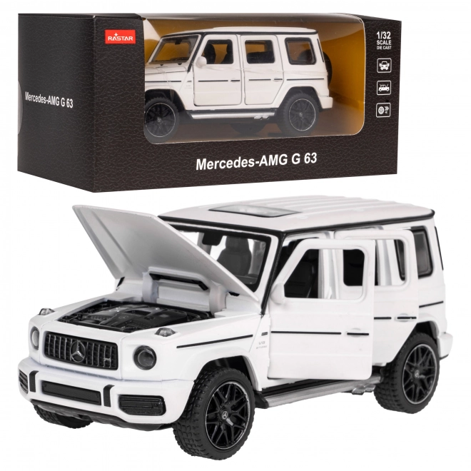 Mercedes Amg G63 fehér modell 1:32