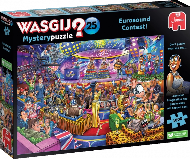 Wasgij Eurowíziós Puzzle 1000 Darab