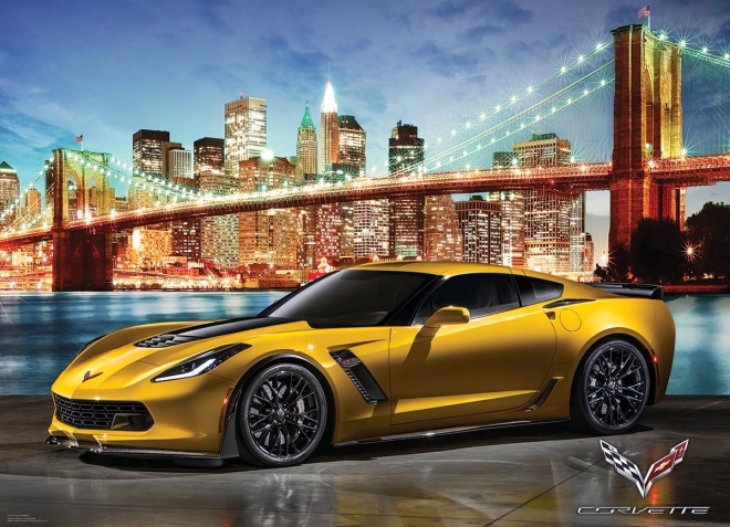 Chevrolet Corvette Z06 1000 darabos puzzle