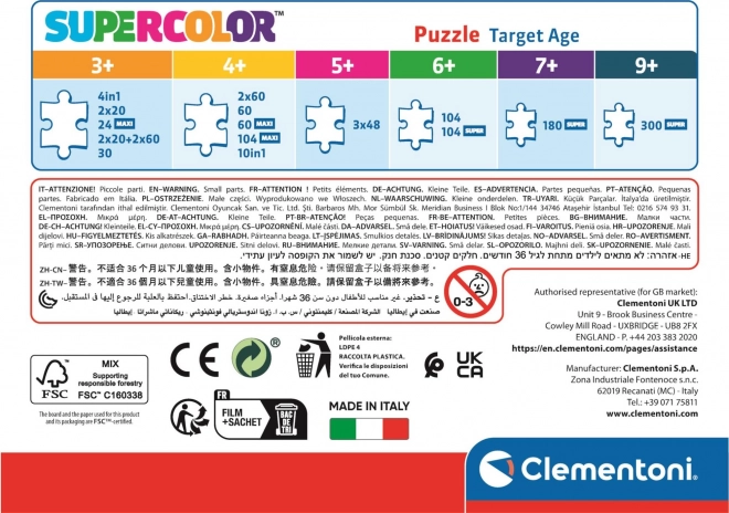 Clementoni puzzle 30 db-os - Spidey és csodálatos barátai