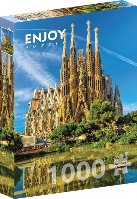 Élvezd a Puzzle Sagrada Família, Barcelona 1000 darabos