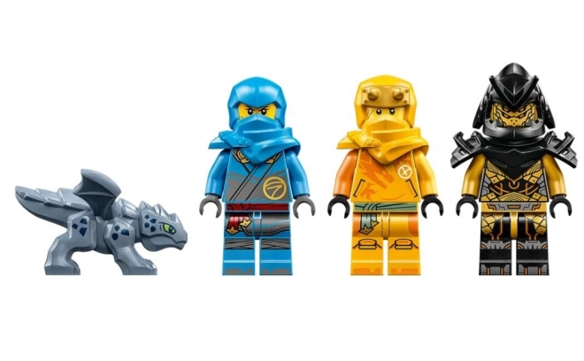 Lego Ninjago Nya és Arin: Harc a kis sárkány hátán