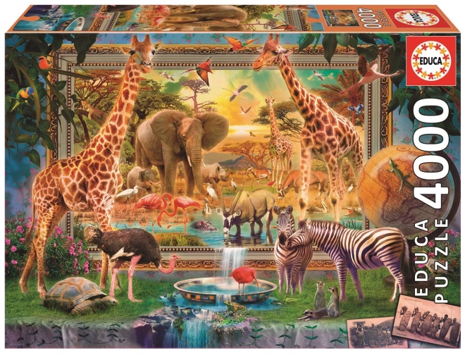 Educa Savana Puzzle 4000 darabos