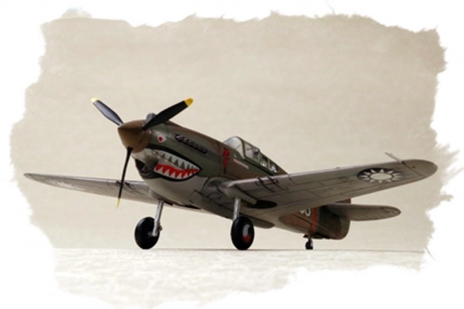 Plasztik modell P-40B/C Hawk-81