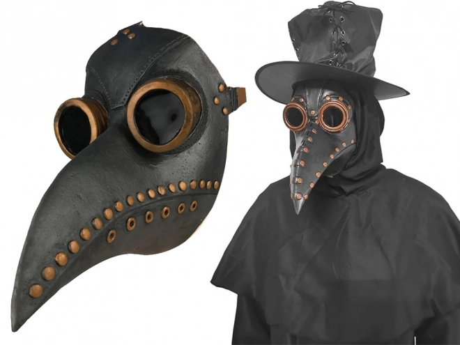 Moribundus madár orvos maszk latex Halloween
