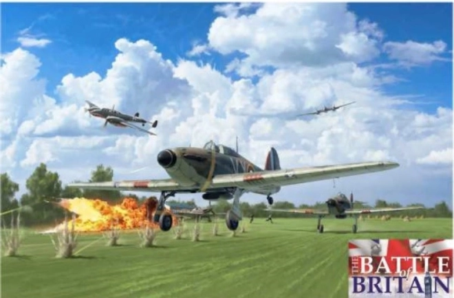 Hurricane Mk.I Battle of Britain 80. évfordulós műanyag modell